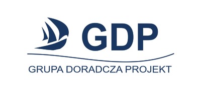 grafika przedstawia logo firmy Grupa Doradcza Projekt Sp. z o.o.