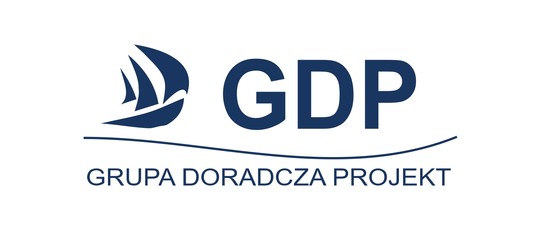 grafika przedstawia logo firmy Grupa Doradcza Projekt Sp. z o.o.