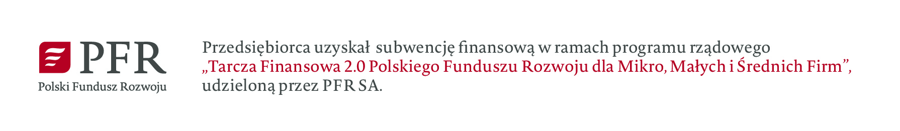 Grafika przedstawia Logo Polskich Funduszy Rozwoju
